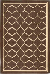 Safavieh Courtyard Cy6889 - 204 Chocolate / Cream Rugs - Safavieh - cy6889 - 204 - 2