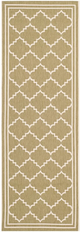 Safavieh Courtyard Cy6889 - 244 Green / Beige Rugs - Safavieh - cy6889 - 244 - 27