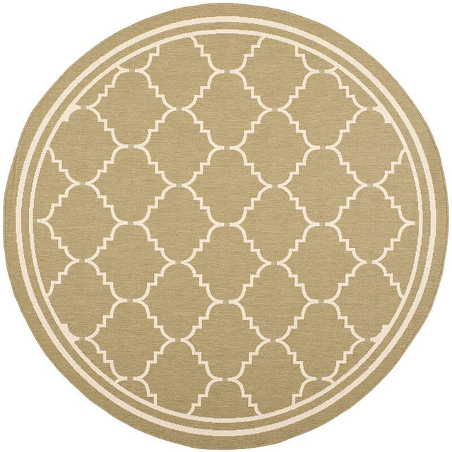 Safavieh Courtyard Cy6889 - 244 Green / Beige Rugs - Safavieh - cy6889 - 244 - 7r