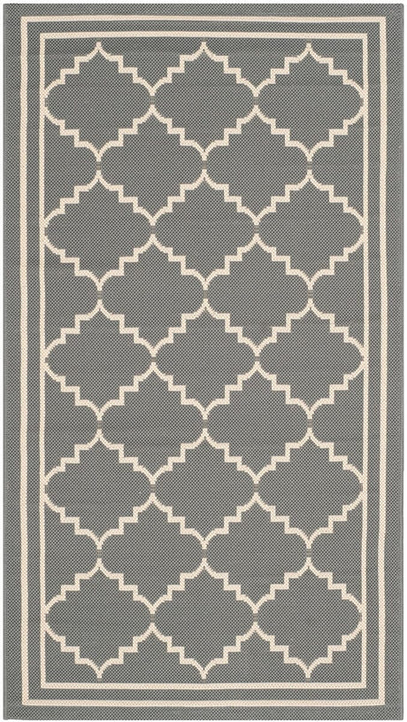 Safavieh Courtyard Cy6889 - 246 Grey / Beige Rugs - Safavieh - cy6889 - 246 - 5r