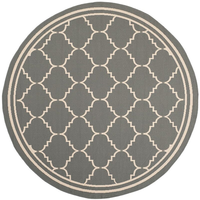 Safavieh Courtyard Cy6889 - 246 Grey / Beige Rugs - Safavieh - cy6889 - 246 - 5r