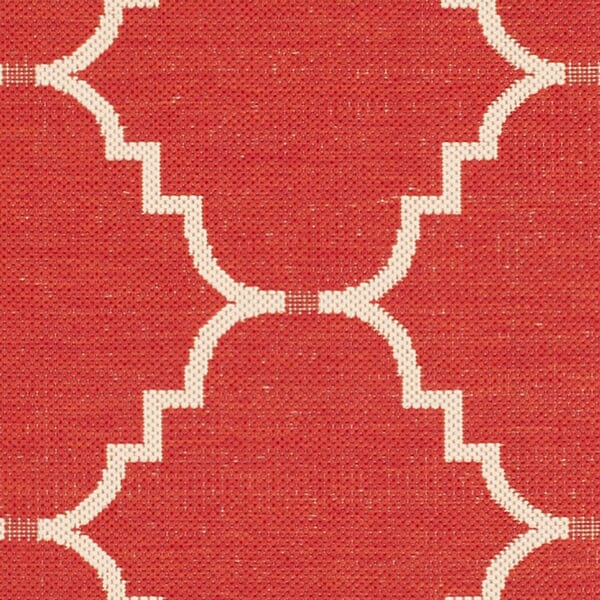 Safavieh Courtyard Cy6889 - 248 Red / Beige Rugs - Safavieh - cy6889 - 248 - 2