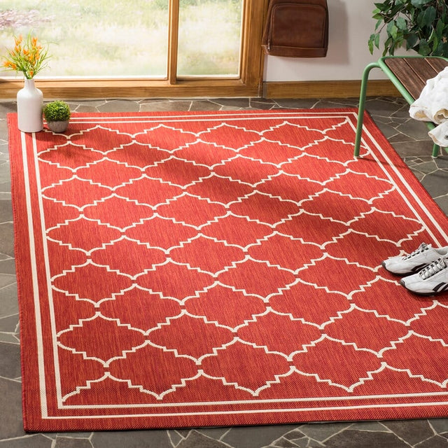 Safavieh Courtyard Cy6889 - 248 Red / Beige Rugs - Safavieh - cy6889 - 248 - 2