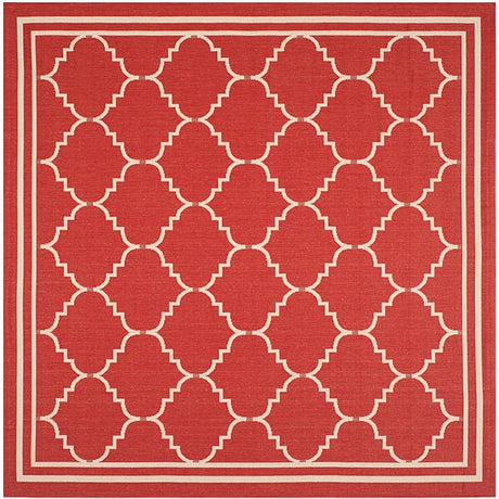 Safavieh Courtyard Cy6889 - 248 Red / Beige Rugs - Safavieh - cy6889 - 248 - 7sq