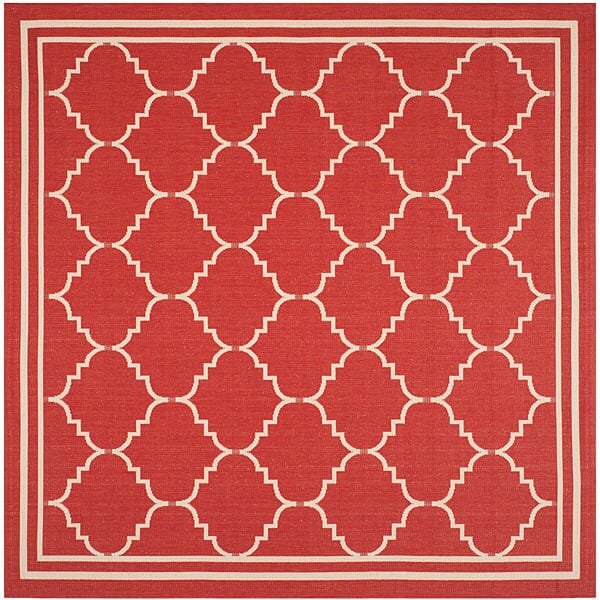 Safavieh Courtyard Cy6889 - 248 Red / Beige Rugs - Safavieh - cy6889 - 248 - 7sq