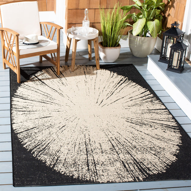 Safavieh Courtyard Cy6893 Black/Ivory Rug - Safavieh - cy6893 - 25621 - 4