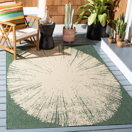 Safavieh Courtyard Cy6893 Dark Green/Beige Rug - Safavieh - cy6893 - 32221 - 4