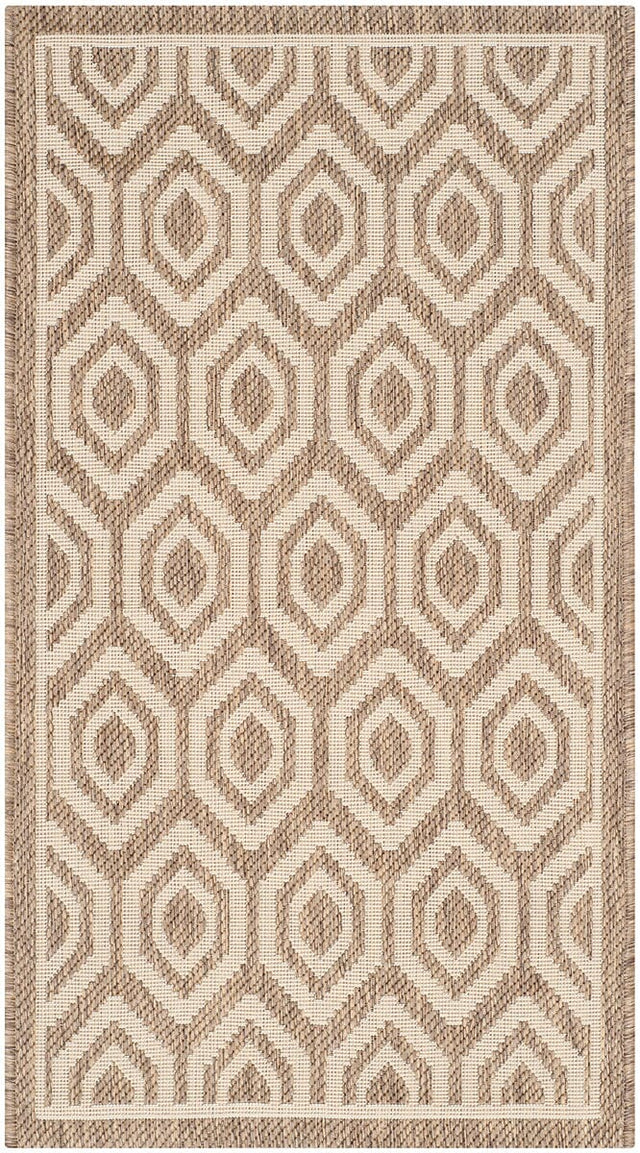 Safavieh Courtyard Cy6902 - 242 Brown / Bone Rugs - Safavieh - cy6902 - 242 - 2