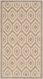 Safavieh Courtyard Cy6902 - 242 Brown / Bone Rugs - Safavieh - cy6902 - 242 - 2