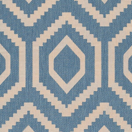 Safavieh Courtyard Cy6902 - 243 Blue / Beige Rugs - Safavieh - cy6902 - 243 - 2