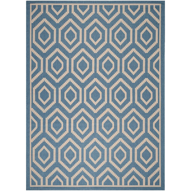 Safavieh Courtyard Cy6902 - 243 Blue / Beige Rugs - Safavieh - cy6902 - 243 - 2