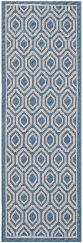 Safavieh Courtyard Cy6902 - 243 Blue / Beige Rugs - Safavieh - cy6902 - 243 - 27