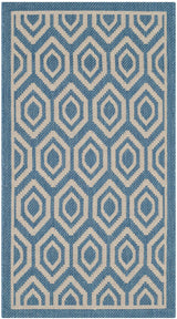 Safavieh Courtyard Cy6902 - 243 Blue / Beige Rugs - Safavieh - cy6902 - 243 - 8r