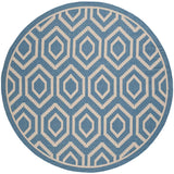 Safavieh Courtyard Cy6902 - 243 Blue / Beige Rugs - Safavieh - cy6902 - 243 - 8r