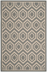 Safavieh Courtyard Cy6902 - 246 Anthracite / Beige Rugs - Safavieh - cy6902 - 246 - 2