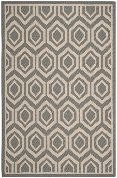 Safavieh Courtyard Cy6902 - 246 Anthracite / Beige Rugs - Safavieh - cy6902 - 246 - 2