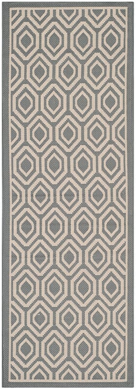 Safavieh Courtyard Cy6902 - 246 Anthracite / Beige Rugs - Safavieh - cy6902 - 246 - 27