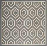 Safavieh Courtyard Cy6902 - 246 Anthracite / Beige Rugs - Safavieh - cy6902 - 246 - 8sq