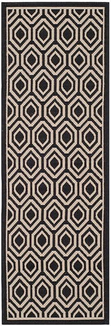 Safavieh Courtyard Cy6902 - 266 Black / Beige Rugs - Safavieh - cy6902 - 266 - 27