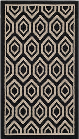 Safavieh Courtyard Cy6902 - 266 Black / Beige Rugs - Safavieh - cy6902 - 266 - 8r