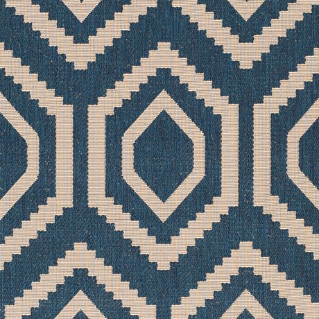 Safavieh Courtyard Cy6902 - 268 Navy / Beige Rugs - Safavieh - cy6902 - 268 - 2