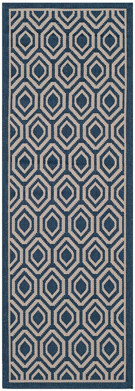 Safavieh Courtyard Cy6902 - 268 Navy / Beige Rugs - Safavieh - cy6902 - 268 - 27