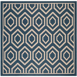 Safavieh Courtyard Cy6902 - 268 Navy / Beige Rugs - Safavieh - cy6902 - 268 - 8sq