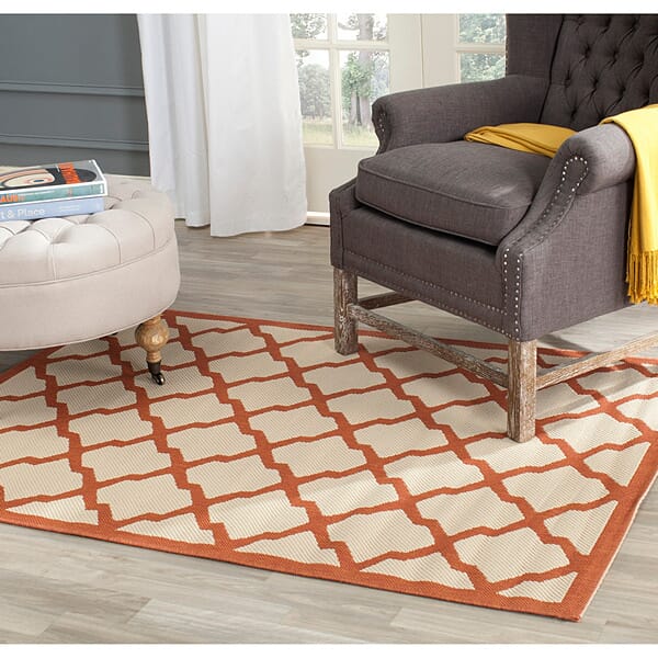 Safavieh Courtyard Cy6903 - 231 Beige / Terracotta Rugs - Safavieh - cy6903 - 231 - 2