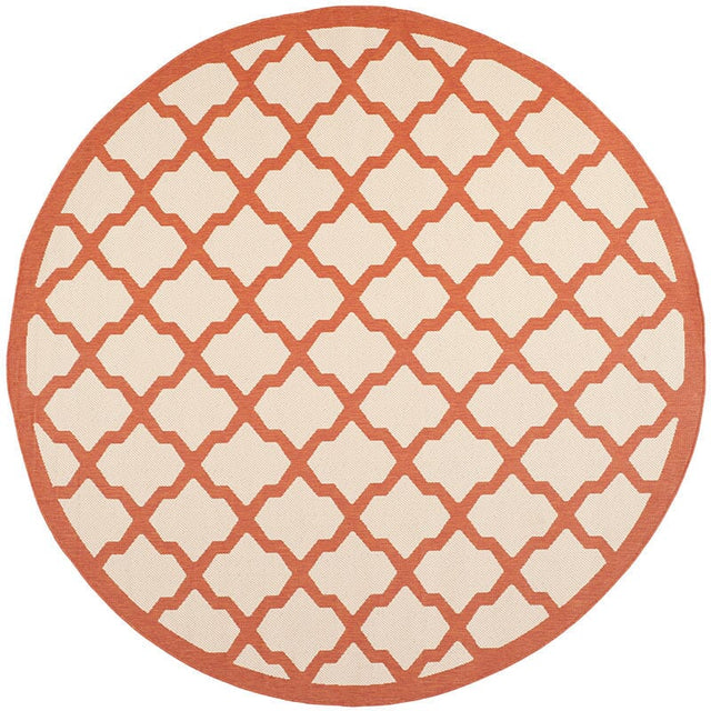 Safavieh Courtyard Cy6903 - 231 Beige / Terracotta Rugs - Safavieh - cy6903 - 231 - 8r