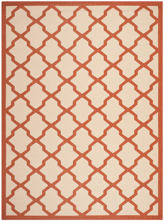 Safavieh Courtyard Cy6903 - 231 Beige / Terracotta Rugs - Safavieh - cy6903 - 231 - 8r