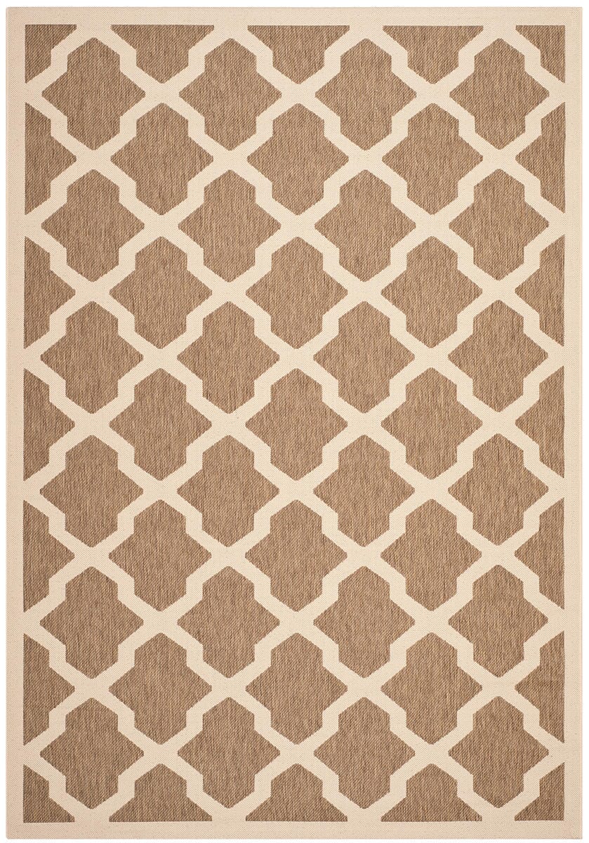 Safavieh Courtyard Cy6903 - 242 Brown / Bone Rugs - Safavieh - cy6903 - 242 - 2