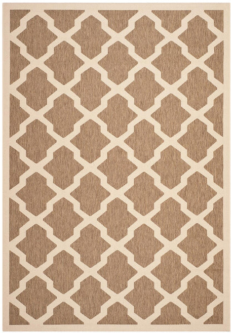 Safavieh Courtyard Cy6903 - 242 Brown / Bone Rugs - Safavieh - cy6903 - 242 - 2