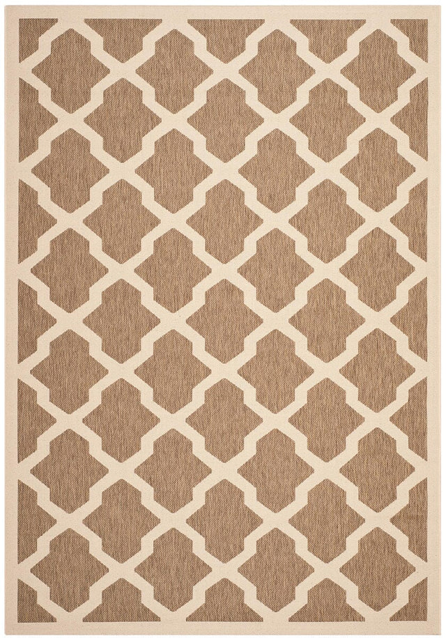 Safavieh Courtyard Cy6903 - 242 Brown / Bone Rugs - Safavieh - cy6903 - 242 - 2