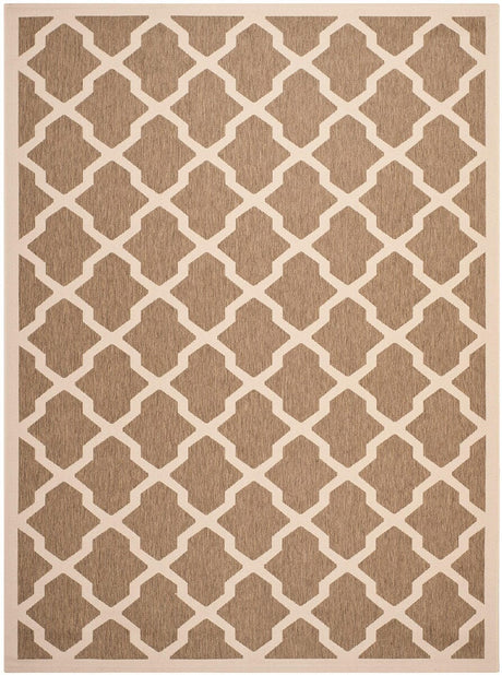 Safavieh Courtyard Cy6903 - 242 Brown / Bone Rugs - Safavieh - cy6903 - 242 - 8r