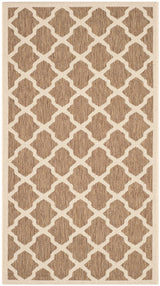 Safavieh Courtyard Cy6903 - 242 Brown / Bone Rugs - Safavieh - cy6903 - 242 - 8r