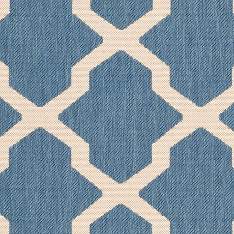 Safavieh Courtyard Cy6903 - 243 Blue / Beige Rugs - Safavieh - cy6903 - 243 - 2