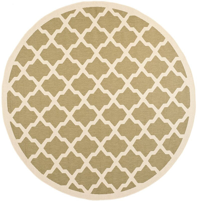 Safavieh Courtyard Cy6903 - 244 Green / Beige Rugs - Safavieh - cy6903 - 244 - 8r