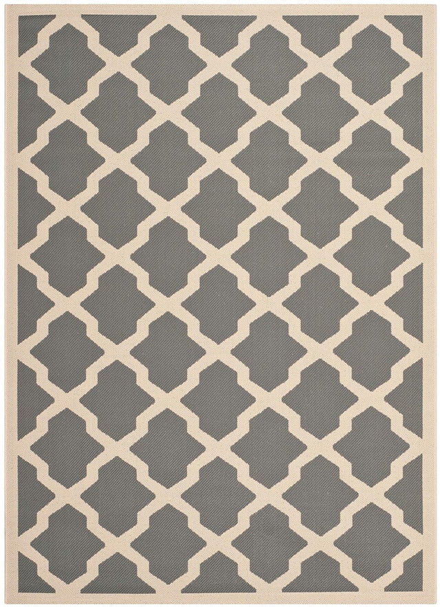 Safavieh Courtyard Cy6903 - 246 Anthracite / Beige Rugs - Safavieh - cy6903 - 246 - 2