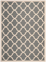 Safavieh Courtyard Cy6903 - 246 Anthracite / Beige Rugs - Safavieh - cy6903 - 246 - 4r