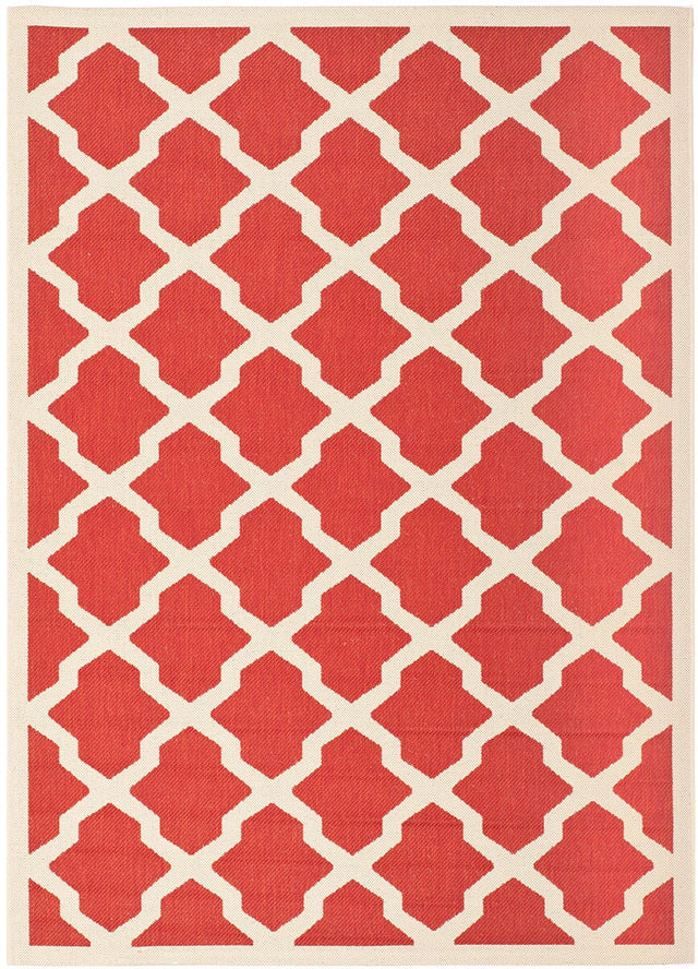 Safavieh Courtyard Cy6903 - 248 Red / Bone Rugs - Safavieh - cy6903 - 248 - 2