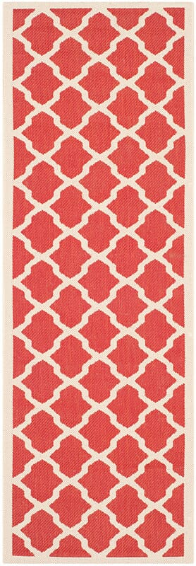 Safavieh Courtyard Cy6903 - 248 Red / Bone Rugs - Safavieh - cy6903 - 248 - 27