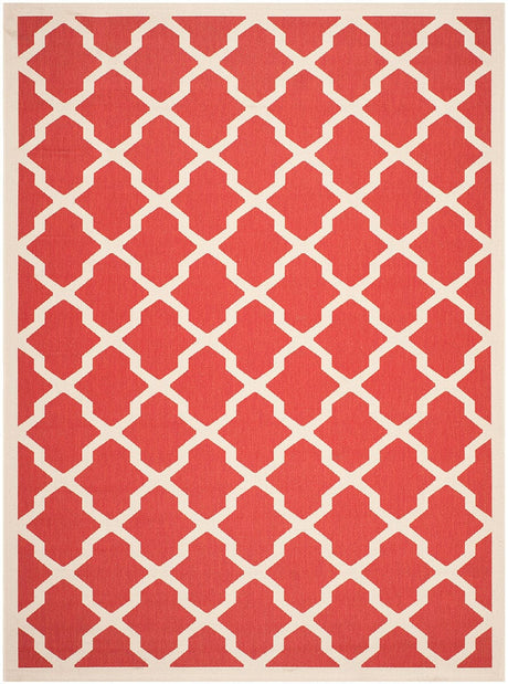 Safavieh Courtyard Cy6903 - 248 Red / Bone Rugs - Safavieh - cy6903 - 248 - 8r