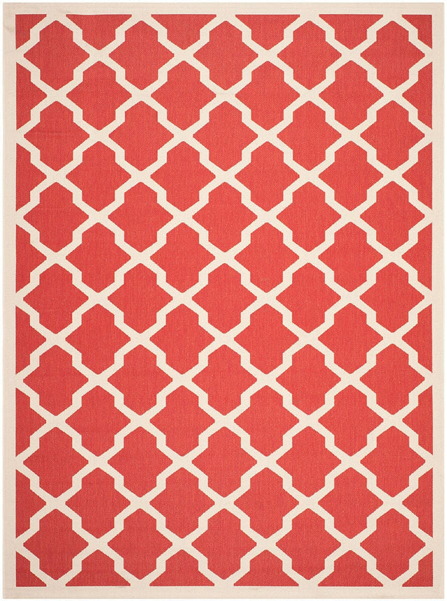 Safavieh Courtyard Cy6903 - 248 Red / Bone Rugs - Safavieh - cy6903 - 248 - 8r