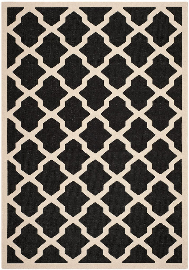 Safavieh Courtyard Cy6903 - 266 Black / Beige Rugs - Safavieh - cy6903 - 266 - 2