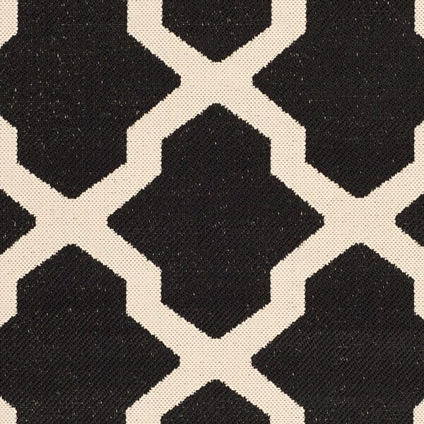 Safavieh Courtyard Cy6903 - 266 Black / Beige Rugs - Safavieh - cy6903 - 266 - 2