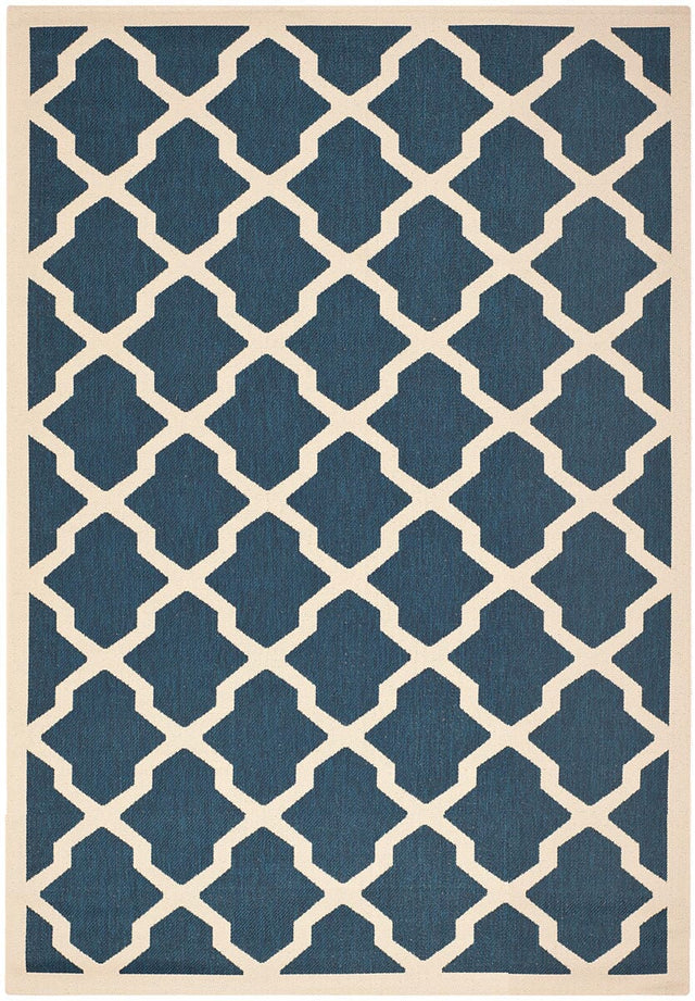 Safavieh Courtyard Cy6903 - 268 Navy / Beige Rugs - Safavieh - cy6903 - 268 - 2