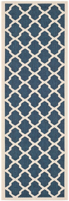 Safavieh Courtyard Cy6903 - 268 Navy / Beige Rugs - Safavieh - cy6903 - 268 - 27