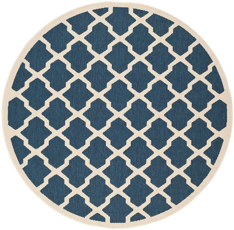 Safavieh Courtyard Cy6903 - 268 Navy / Beige Rugs - Safavieh - cy6903 - 268 - 4r