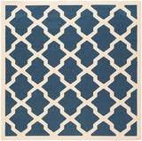 Safavieh Courtyard Cy6903 - 268 Navy / Beige Rugs - Safavieh - cy6903 - 268 - 4sq