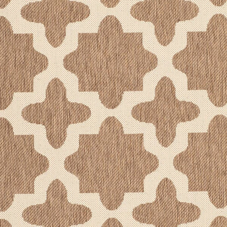 Safavieh Courtyard Cy6913 - 242 Brown / Bone Rugs - Safavieh - cy6913 - 242 - 2